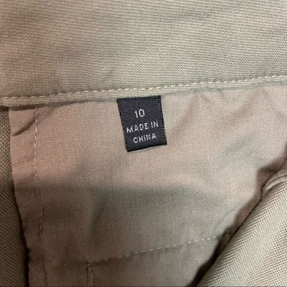 ATM Cropped Boyfriend Pant in Faded Sage - Picture 11 of 13